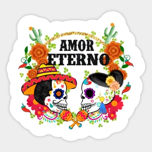 Amor eterno Sticker